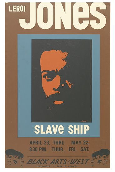 Slave Ship/1971 (Author, LeRoi Jones/aka Amiri Baraka; Director, Beatrice Winde