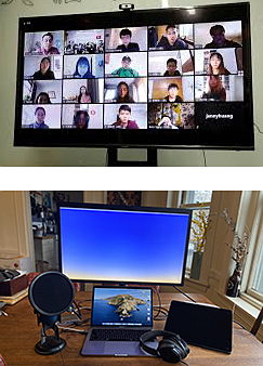 Online distance learning