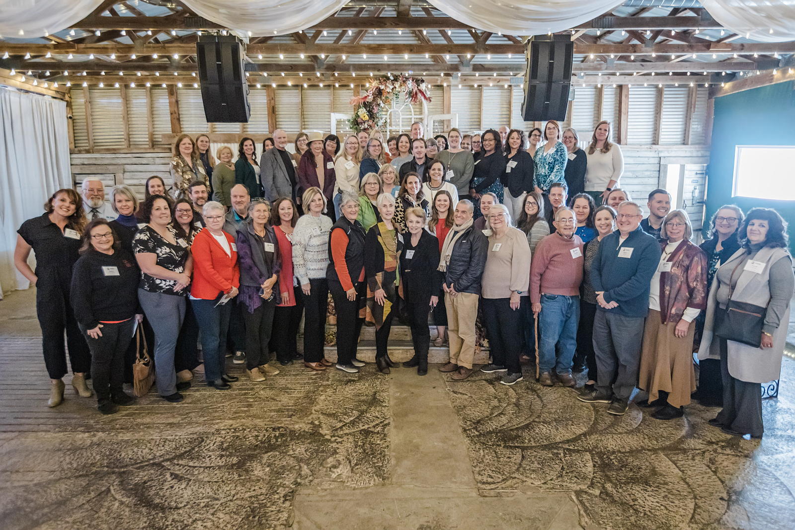 Several dozen grantees celebrate 