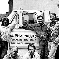 Alpha Project was Founded in 1986 as a simple project offering work opportunities for homeless men.