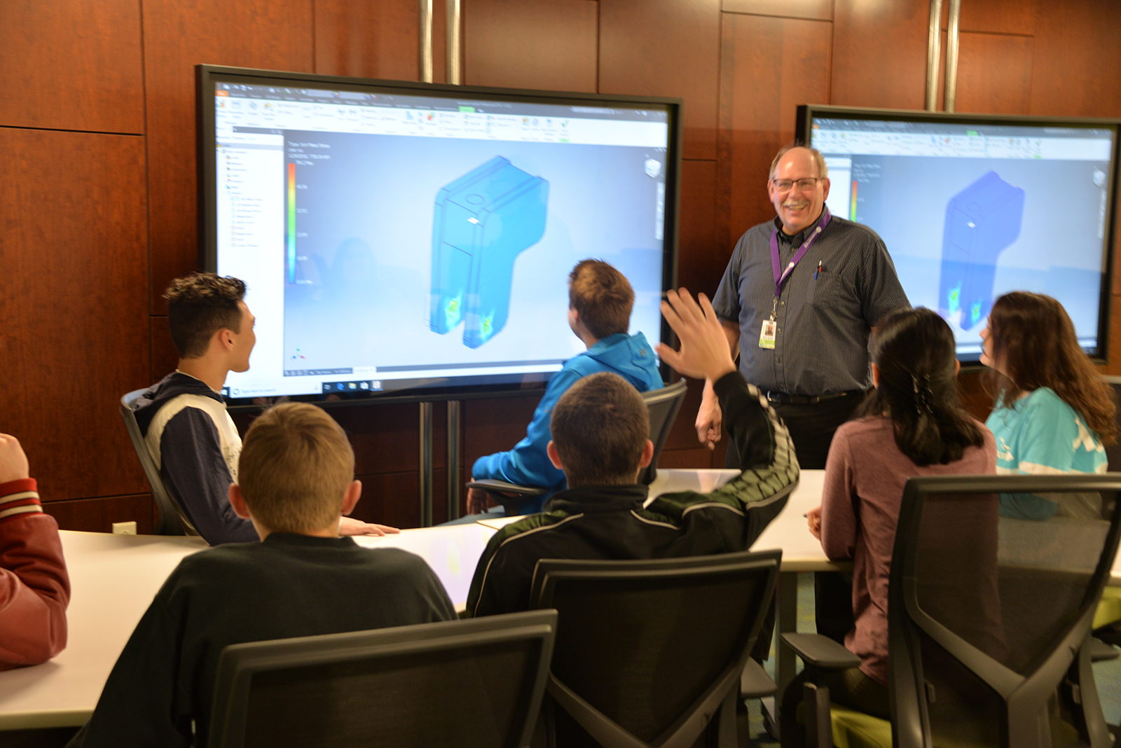 Class at Kehoe Center in Shelby