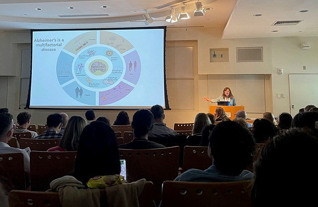 ABI director Li-Huei Tsai speaks about Alzheimer’s diseasee.