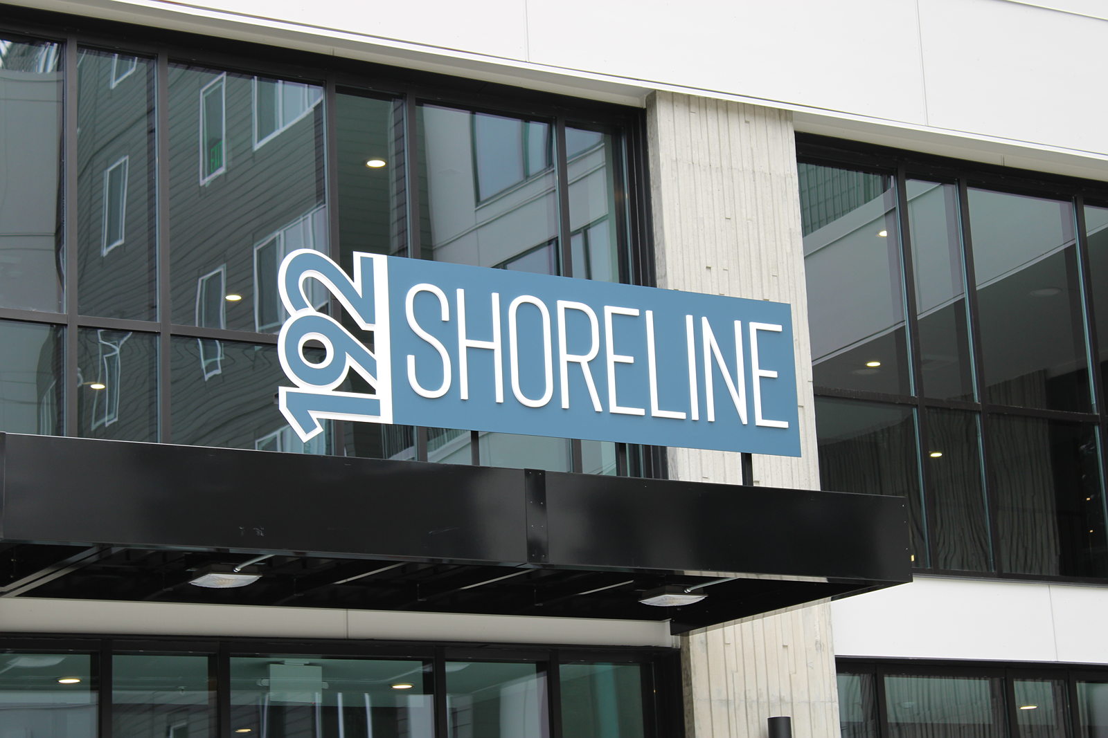 192 Shoreline Building Sign