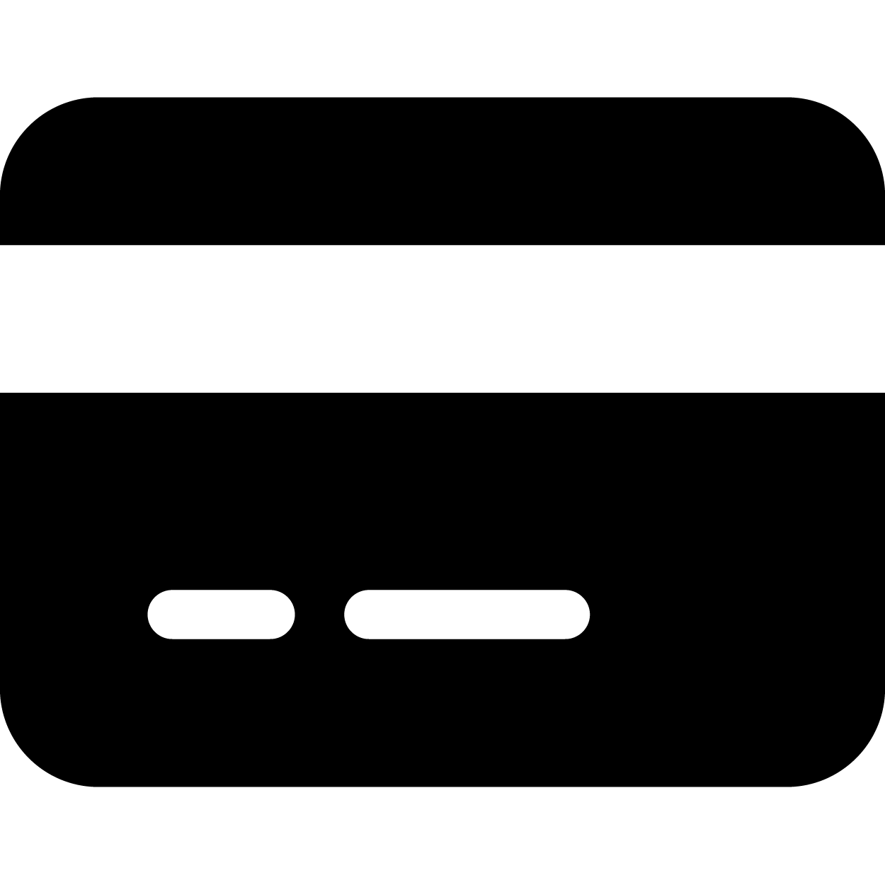icon of a credit card