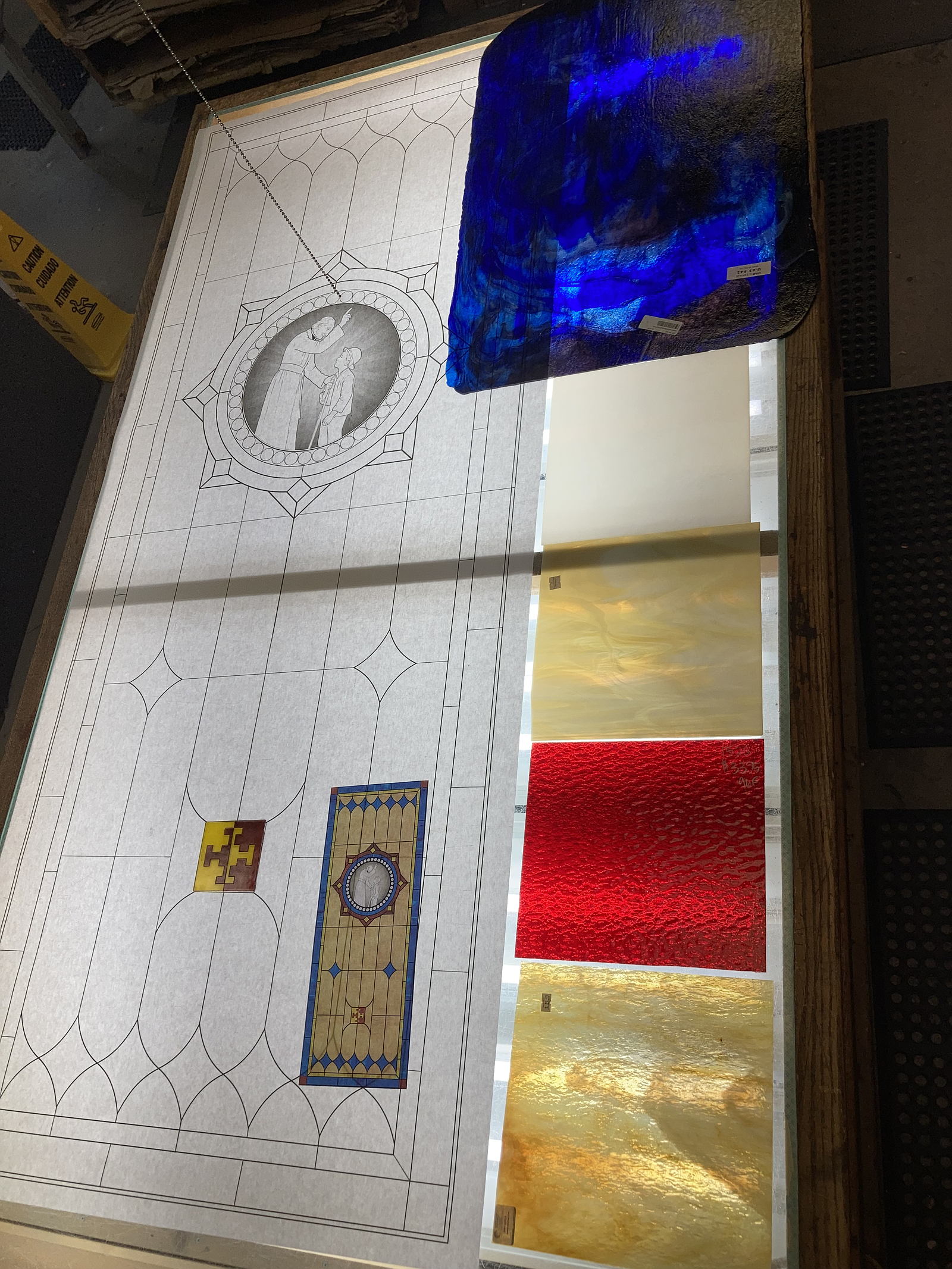 Stained glass window