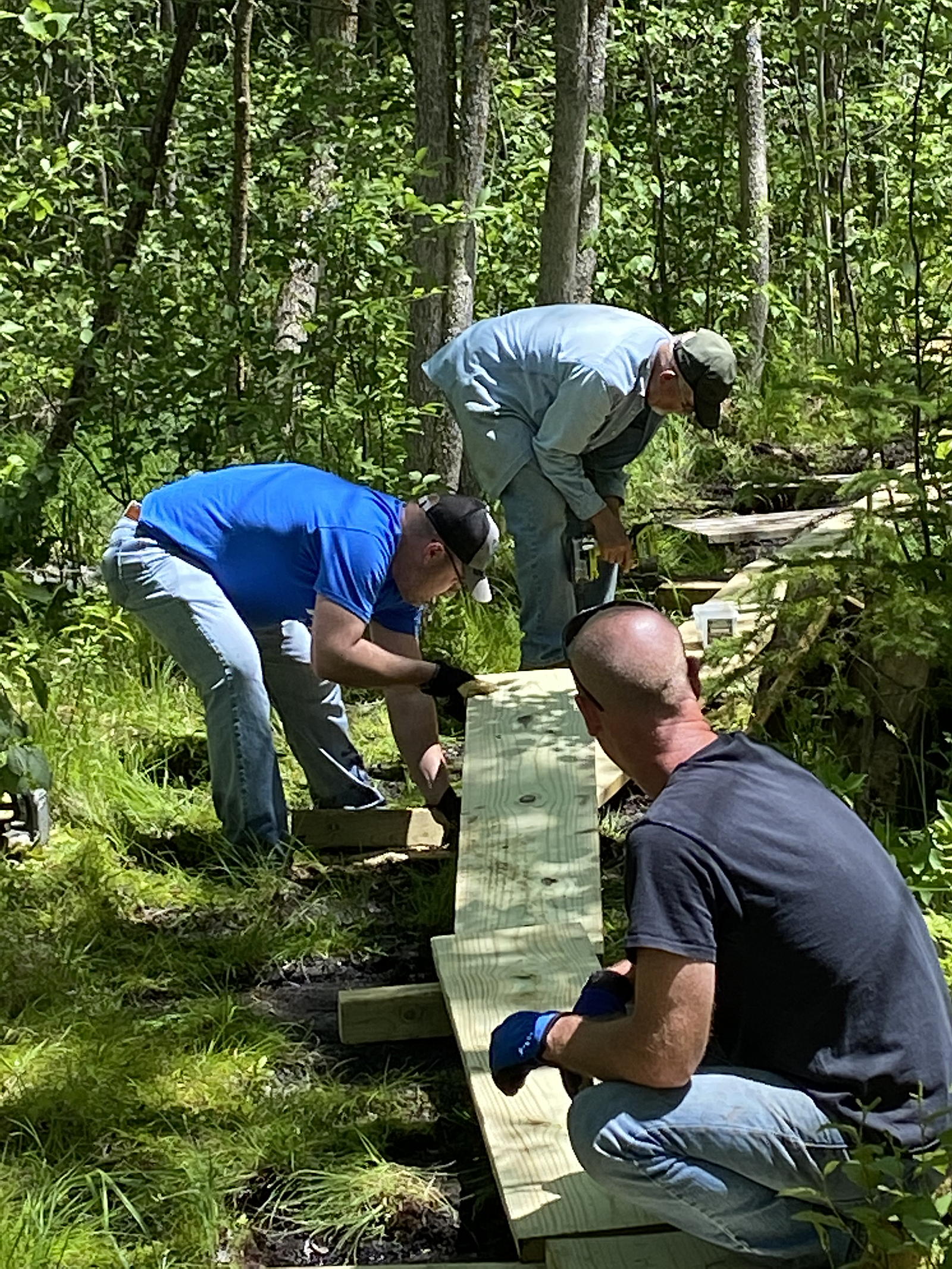 Building boardwalks