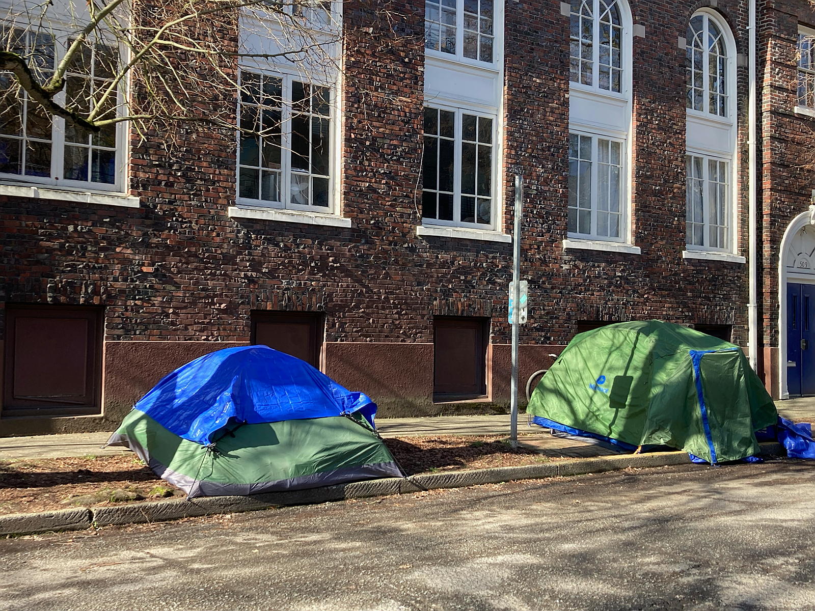 tent encampment on Capitol Hill, Seattle