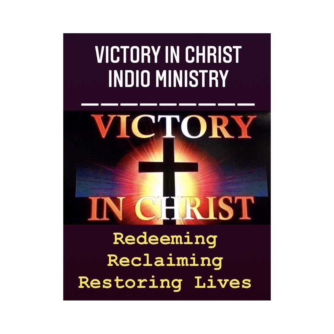 Victory In Christ Indio Ministry | Mightycause
