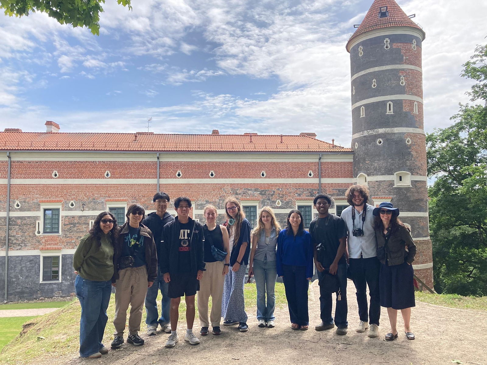 Group of MISTI students in Lithuania
